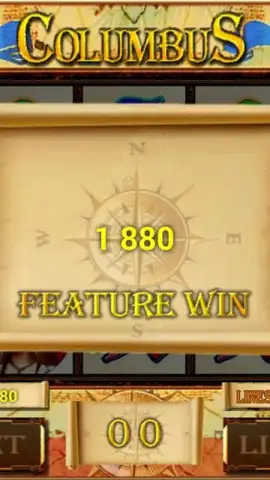 Columbus Deluxe slot скриншот 1