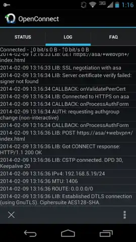 OpenConnect скриншот 6