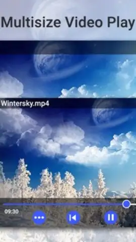 3GP MP4 AVI Video Player скриншот 1