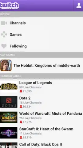 Twitch (Old) скриншот 2
