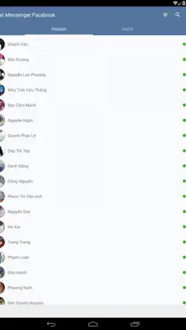 Lite Messenger FB скриншот 4