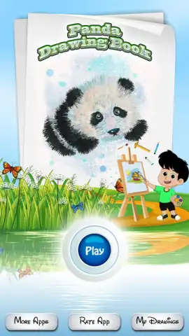 Panda Coloring Book скриншот 9