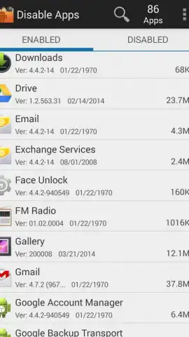 Manage Apps (App 2 SD) скриншот 5