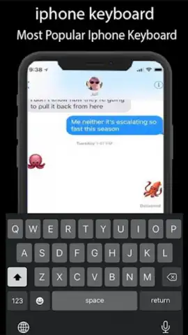 iphone keyboard : iOS Emojis скриншот 2