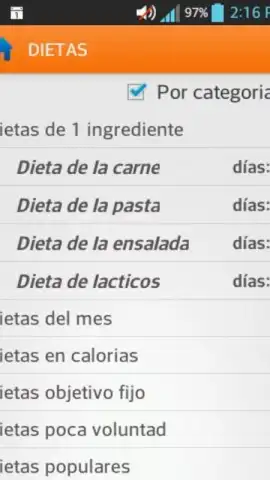 Diets for losing weight скриншот 10