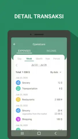 Money manager & expenses скриншот 2