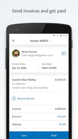 PayPal Business скриншот 2