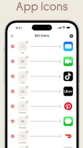 Icon changer & Widget Themes скриншот 5