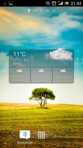Cute Weather Widget скриншот 3