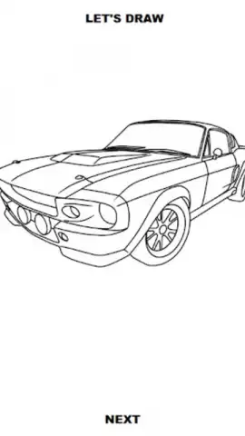 Draw Cars: Muscle скриншот 1