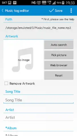 Star Music Tag Editor скриншот 3