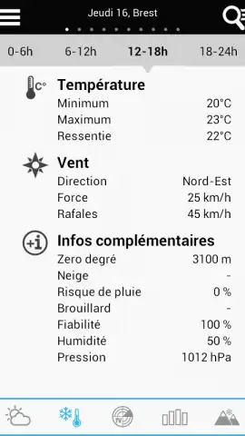 Weather for France скриншот 17