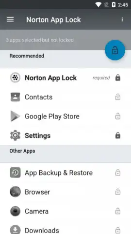 Norton App Lock скриншот 4