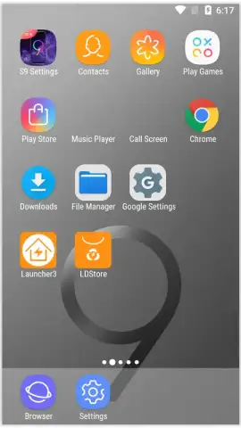 Galaxy S9 Launcher скриншот 2
