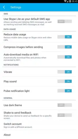 Skype Lite скриншот 4