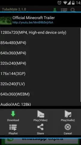 TubeMate YouTube Downloader скриншот 10