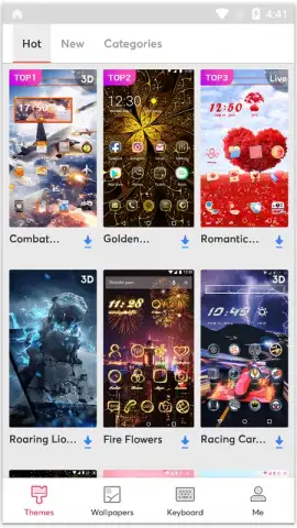 Bling Launcher скриншот 4