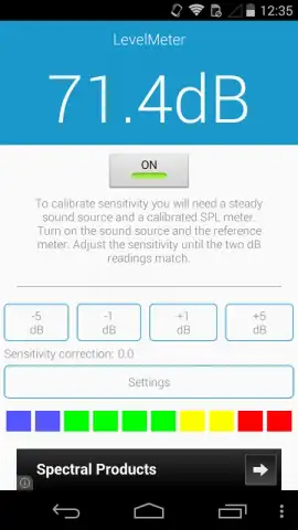 LevelMeter скриншот 3