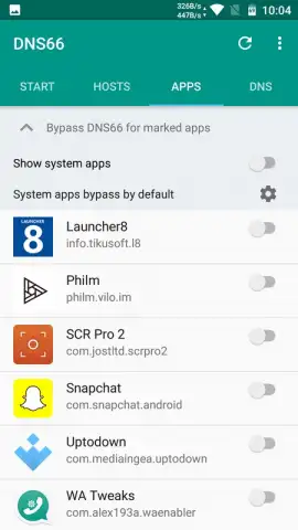DNS66 скриншот 5