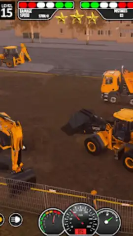 JCB Game Snow Excavator Games скриншот 3