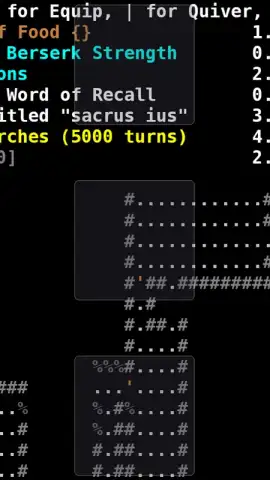 Angband скриншот 4