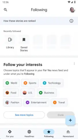Google News скриншот 10