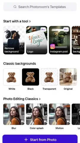 PhotoRoom скриншот 1