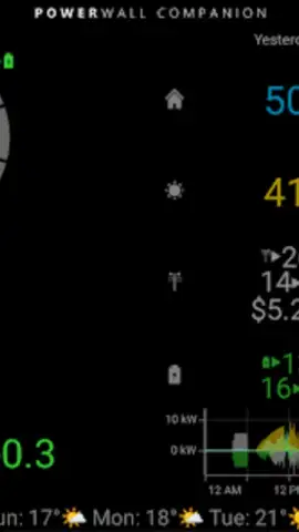 Powerwall Companion скриншот 8