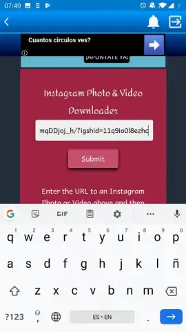 Insta Fb Downloader -Image video downloader скриншот 3