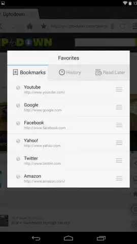 Du Browser for Tablet скриншот 4