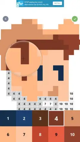 Pixel Art - Color by Number Book скриншот 8