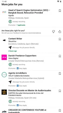 LinkedIn скриншот 6