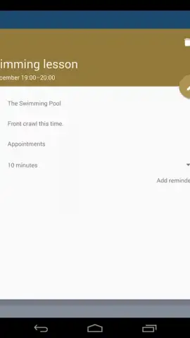 Touch Calendar Free скриншот 3