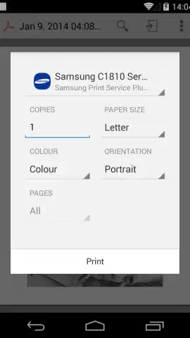 Samsung Print Service Plugin скриншот 7