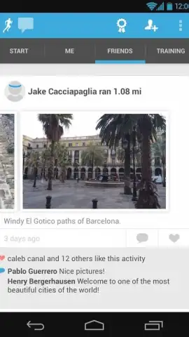 Runkeeper скриншот 2