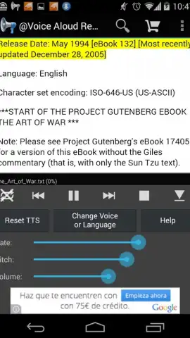 Voice Aloud Reader скриншот 4