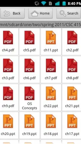 SE File Manager скриншот 1