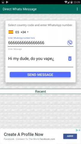 Direct Whats Message скриншот 4