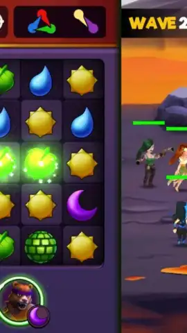 Kingdom Raids - Puzzle Wars скриншот 2