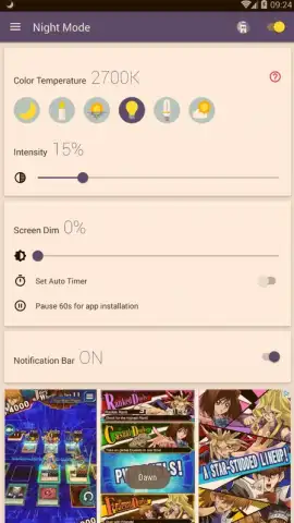 Night mode - Blue light filter скриншот 6