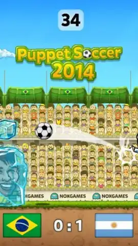Puppet Soccer 2014 скриншот 1
