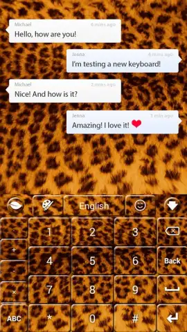 Leopard Keyboard скриншот 3