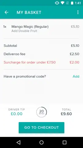 Deliveroo скриншот 8