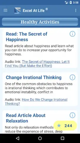 Cognitive Diary CBT Self-Help скриншот 4