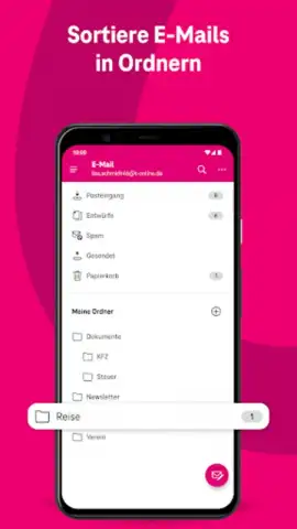 Telekom Mail скриншот 4