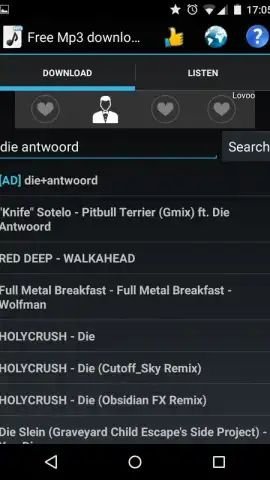 Free Mp3 Downloads скриншот 3