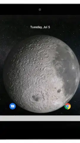 Moon 3D Live Wallpaper скриншот 9