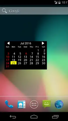 SG Calendar скриншот 1