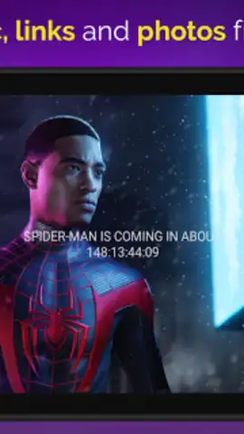 Spiderman: Miles Morales - Countdown (Unofficial) скриншот 1