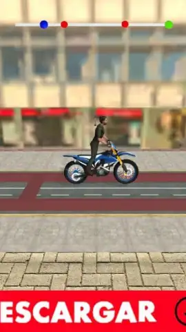 London City Motorbike Stunt Riding Simulator скриншот 11